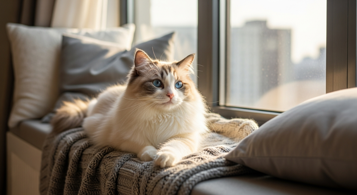 Le Ragdoll en appartement : guide complet pour un chat heureux en intérieur