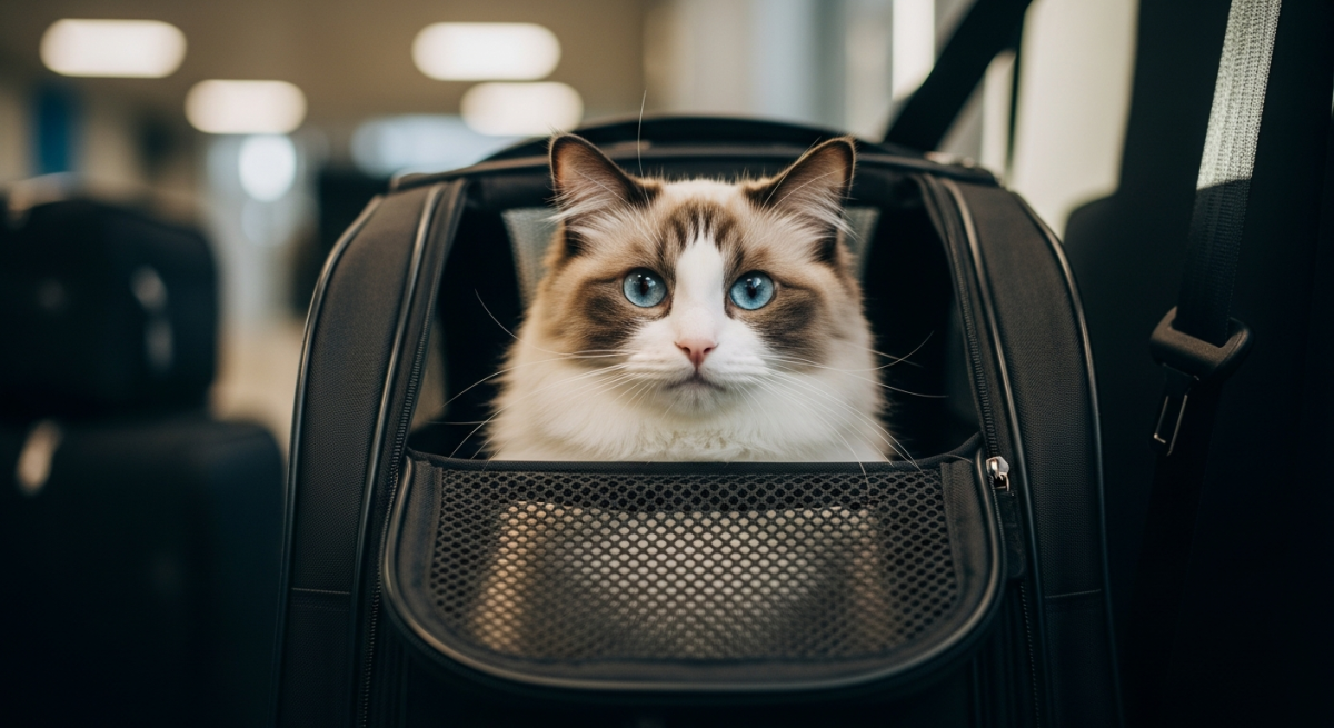 Voyager avec son Ragdoll : conseils pratiques pour des trajets sereins — chat Ragdoll, chatterie La Rose Boisée