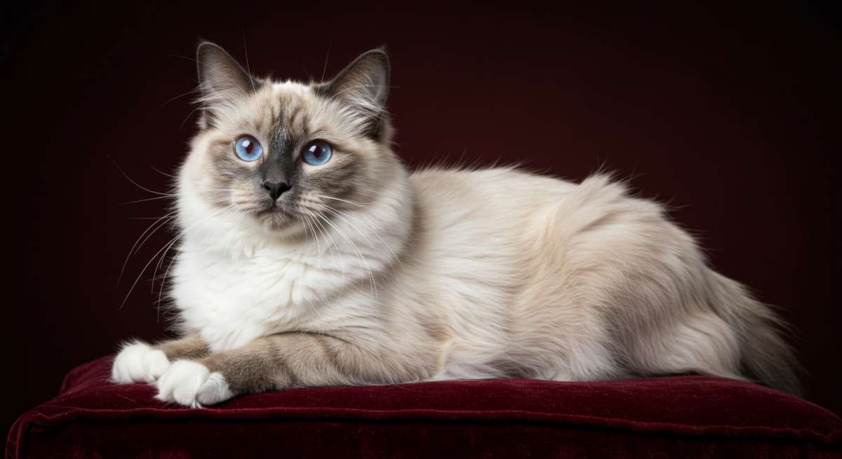 Le Ragdoll mitted : les gants blancs, une beauté distinctive — chat Ragdoll, chatterie La Rose Boisée