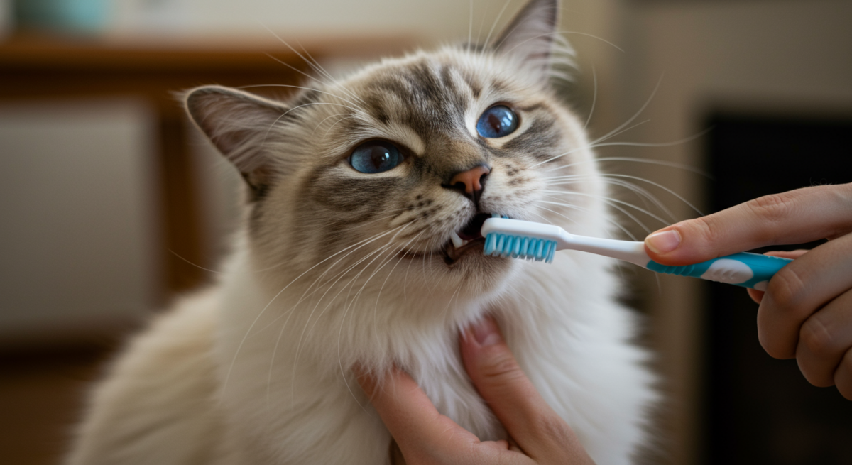 Les soins dentaires du Ragdoll : prévenir les maladies bucco-dentaires — chat Ragdoll, chatterie La Rose Boisée