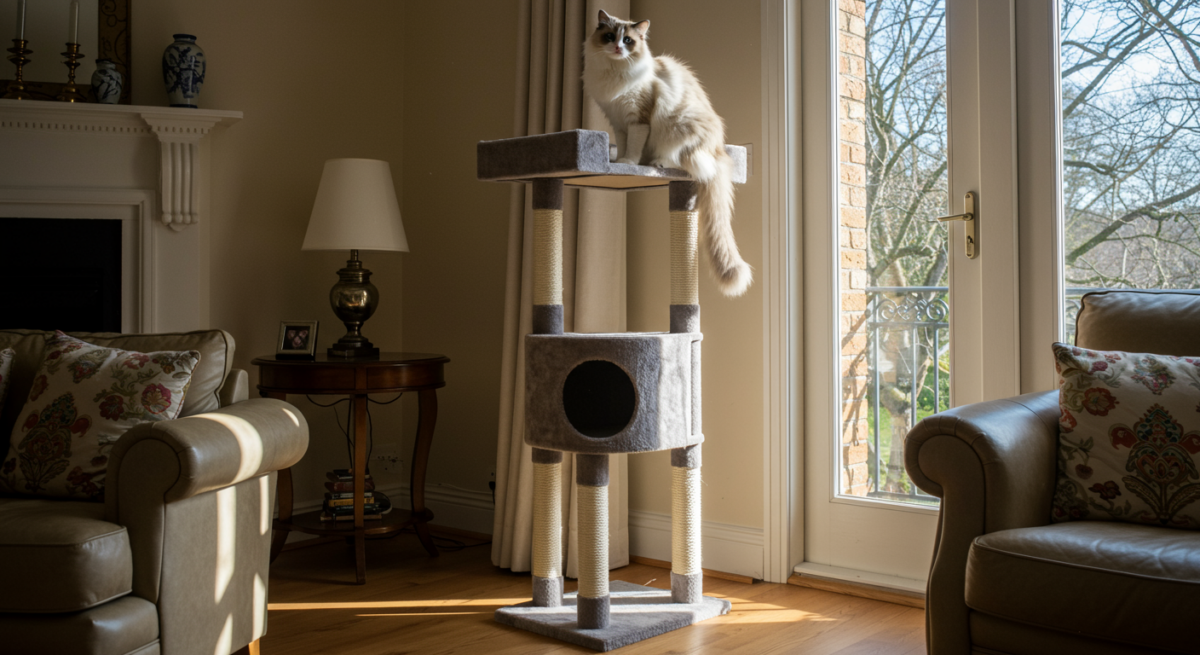 Décorer sa maison pour un Ragdoll heureux : arbres à chat et espaces de vie