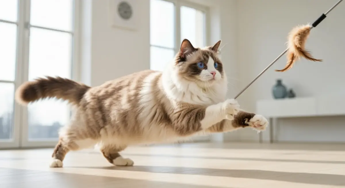 Jeux et enrichissement : épanouir un Ragdoll qui vit en intérieur